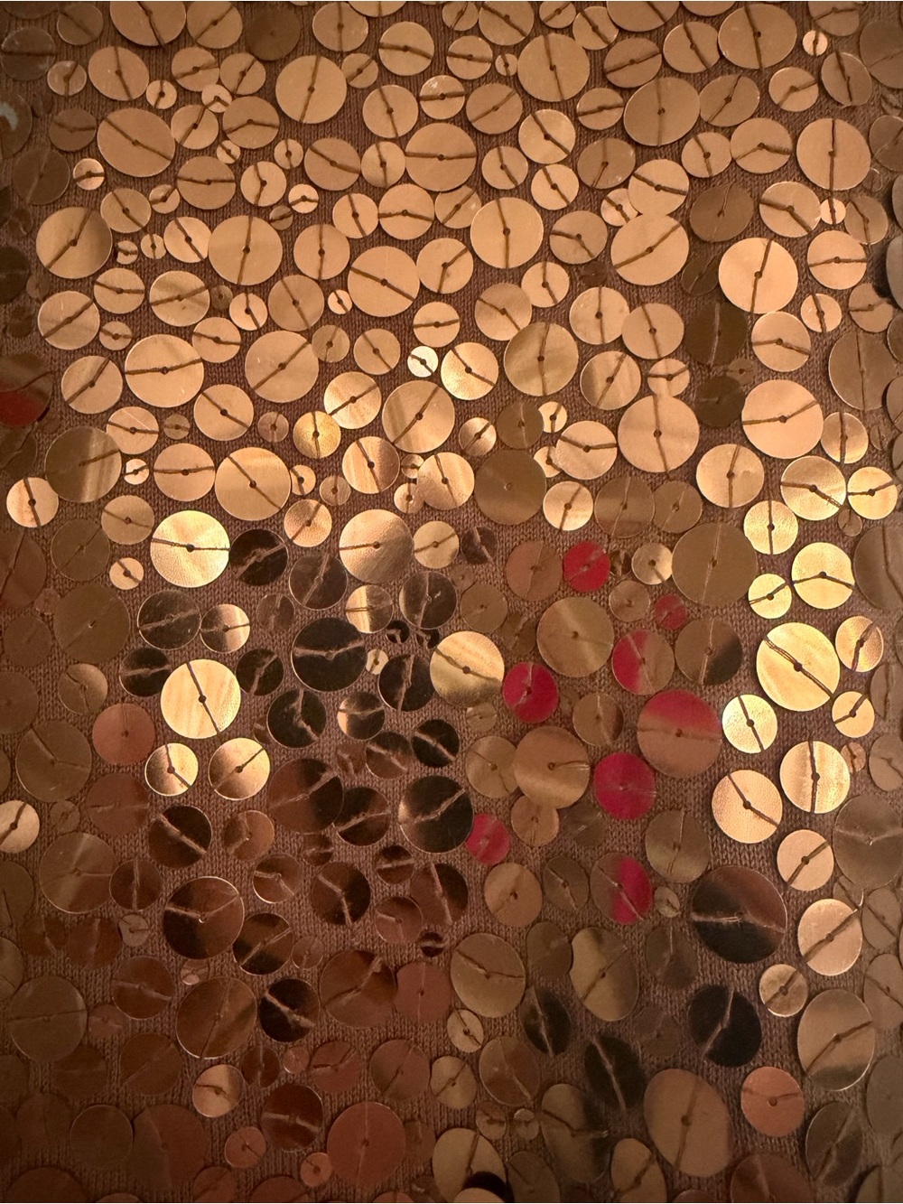 Cache Copper Sequin Racerback Dress - Picture 2 of 2
